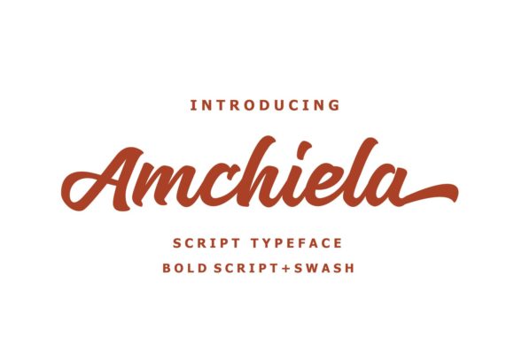 Amchiela Font Review for Web Designers