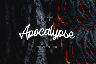 Apocalypse Font: Bold Handwritten Style for Web Design