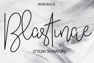 Blastinae: A Handwritten Font for Digital Design