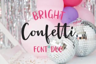 Bright Confetti: A Playful Typeface for Modern Brands