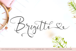 Brigitta: The Handwritten Font for Clear Campaigns