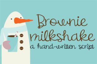 Brownie Milkshake Font Review for Marketers