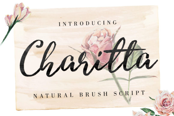 Charitta Font: A Handwritten Typeface for Crafters