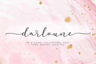 Darloune: A Handwritten Font for Authentic Branding