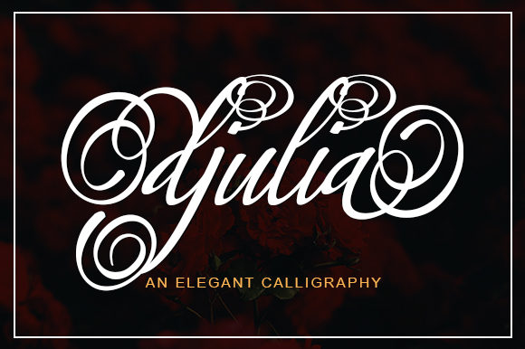 Djulia: A Script Font for Elegant Branding