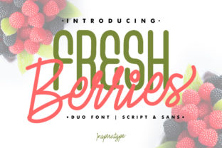 Fresh Berries Font: Elevate Your Campaign Visuals