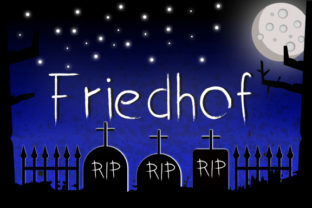 Friedhof Font Review: A Spooky Typeface for Bold Campaigns