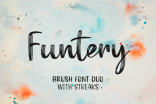 Funtery Duo: A Dreamy Handwritten Font for Makers