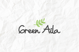 Green Aila: The Perfect Handwritten Font for Crafters