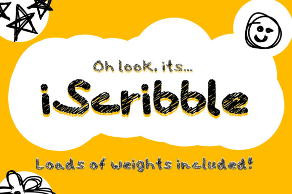 Iscribble Font: A Whimsical Typeface for Bold Branding