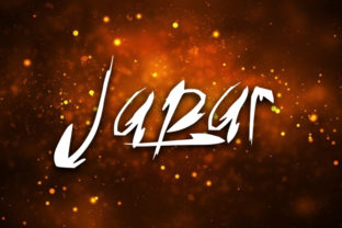 Japar Font: Bold Handwritten Type for Editorial Design