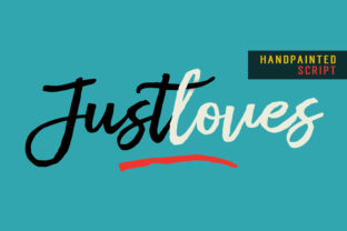 Justloves: A Handwritten Font for Modern Web Design