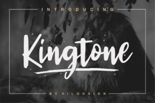 Kingtone: A Bold Handwritten Font for Modern Web Design