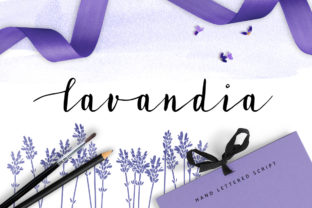 Lavandia: A Warm Handwritten Font for Web Design