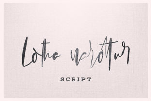 Lotha Narottur: The Handwritten Font for Marketers