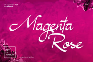 Magenta Rose: The Handwritten Font That Elevates Campaigns