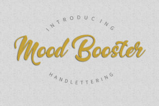 Mood Booster Font: Elevate Your Brand Identity