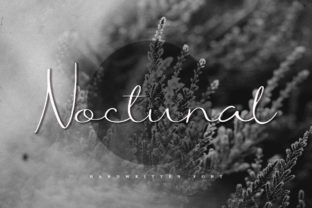 Noctunal Typeface: Elegance for Editorial Design