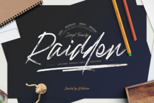 Raidden Family: A Modern Handwritten Typeface for Authentic Brands