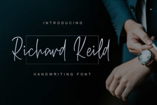 Richard Keild: A Romantic Handwritten Font for Branding