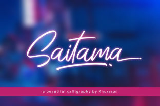 Saitama Font: Elevating Web Design with 80s Handwritten Style