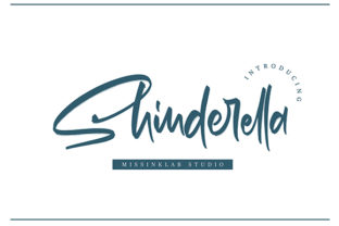 Shinderella: A Handwritten Font for Brand Identity