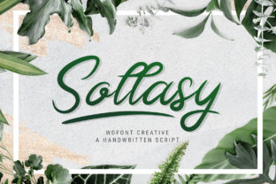 Sollasy: A Whimsical Handwritten Font for Web Design
