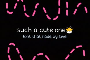 Such a Cute One: A Playful Script Font for Editorial Design