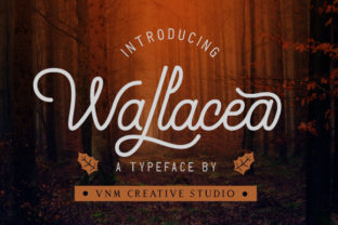 Wallacea: A Handwritten Typeface for Editorial Charm